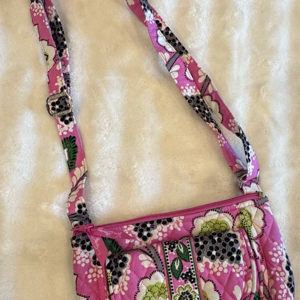 Vera Bradley Retired Pricilla Pink Crossbody